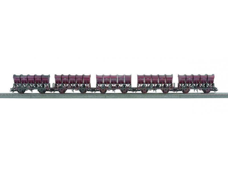 e4 Märklin 4635 DB Muldenkippwagen Ommi 51 braun (Gebraucht) in für CHF