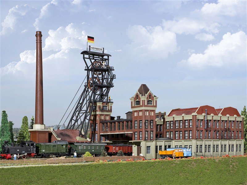 Spur N HS  Kibri 37231 Zeche Herbede   Bausatz 